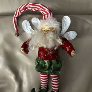 Mark Roberts Festive Elf with Red and Green Outfit